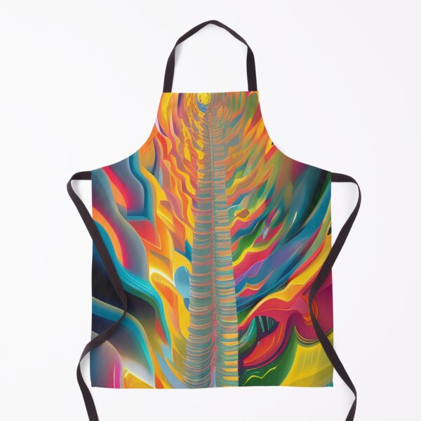 Item preview, Colorful Psychedelic Stairway Pattern designed and sold by bandjdesigns.
