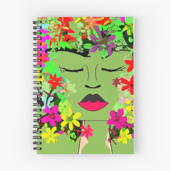 Item preview, ECOLOGICAL FLOWERS FEMALE FACE designed and sold by CSJ7.