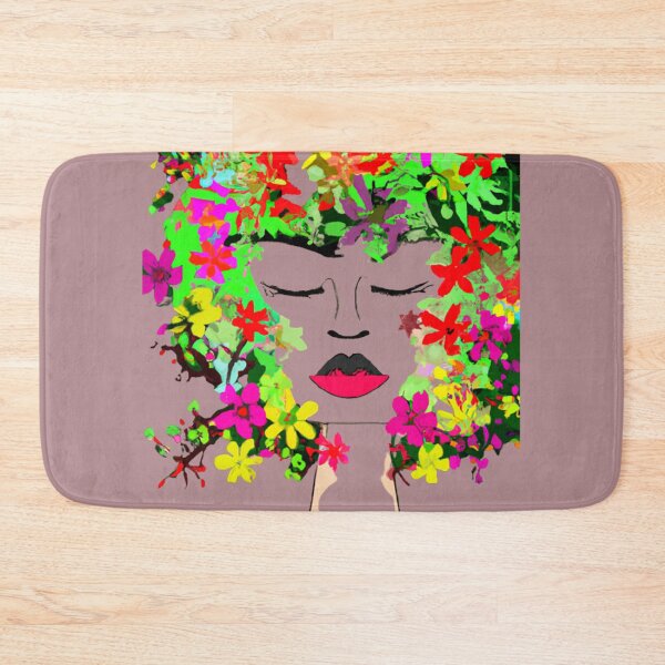 Item preview, ECOLOGICAL FLOWERS FEMALE FACE designed and sold by CSJ7.
