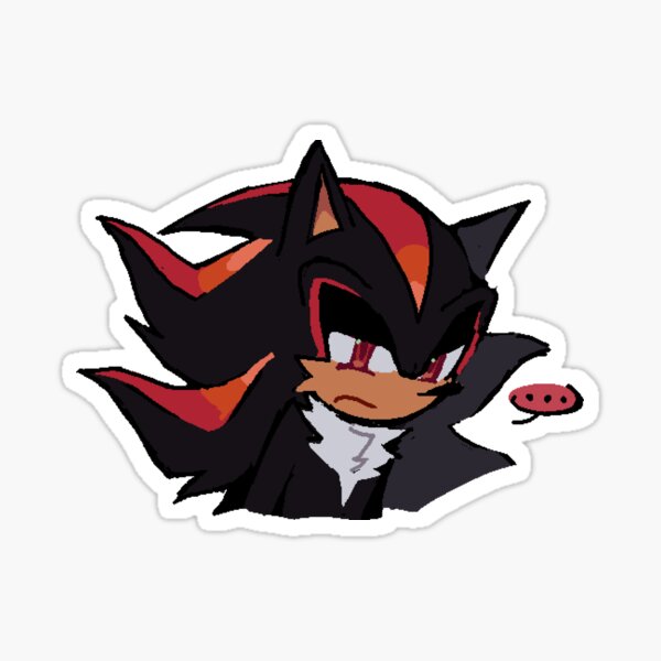 Hyper Shadow Sticker By Piggyfam1333 - Shadow The Hedgehog Sonic X Emoji, Hyper Emoji - Free Emoji PNG Images 