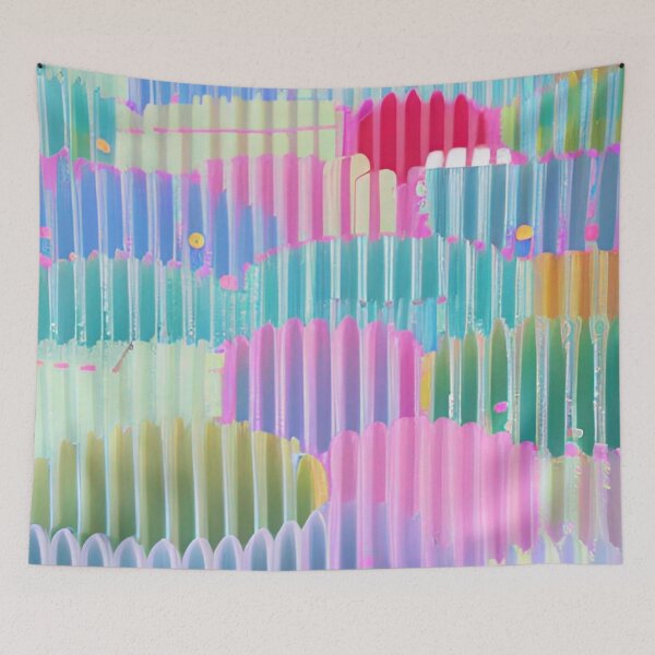 Item preview, Colorful Line Pattern Design designed and sold by bandjdesigns.