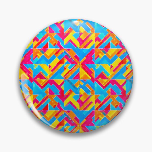 Item preview, Multicolor square pattern 4 designed and sold by shrolts.