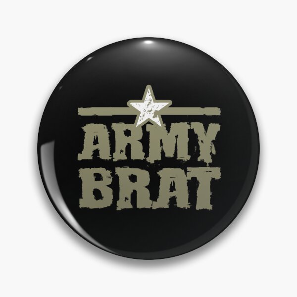 Item preview, military army brat retro statement tee designed and sold by mcgee56.