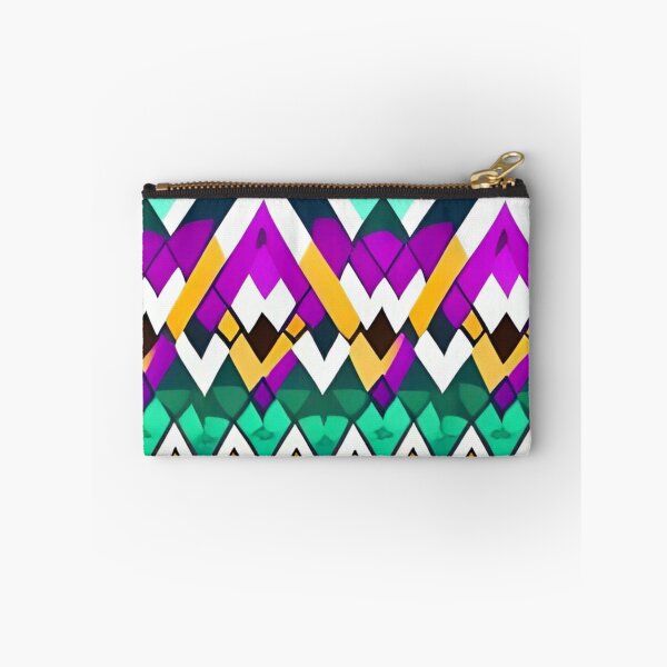 Item preview, Colorful Abstract Triangle Pattern designed and sold by bandjdesigns.