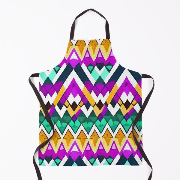 Item preview, Colorful Abstract Triangle Pattern designed and sold by bandjdesigns.