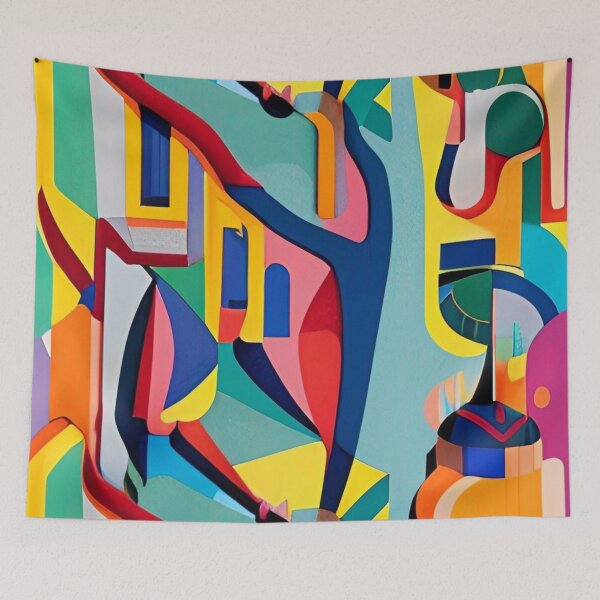 Item preview, Colorful Abstract Pattern Design designed and sold by bandjdesigns.