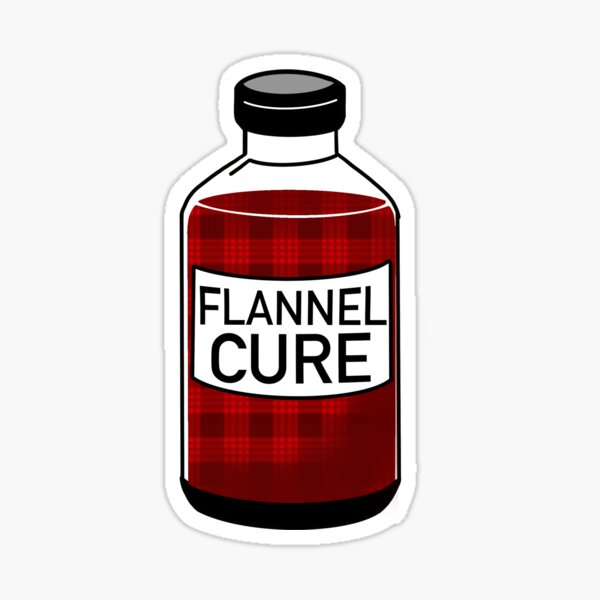 Vista previa del artículo con la obra «Cura de franela», diseñado y vendido por ZollerDesigns.