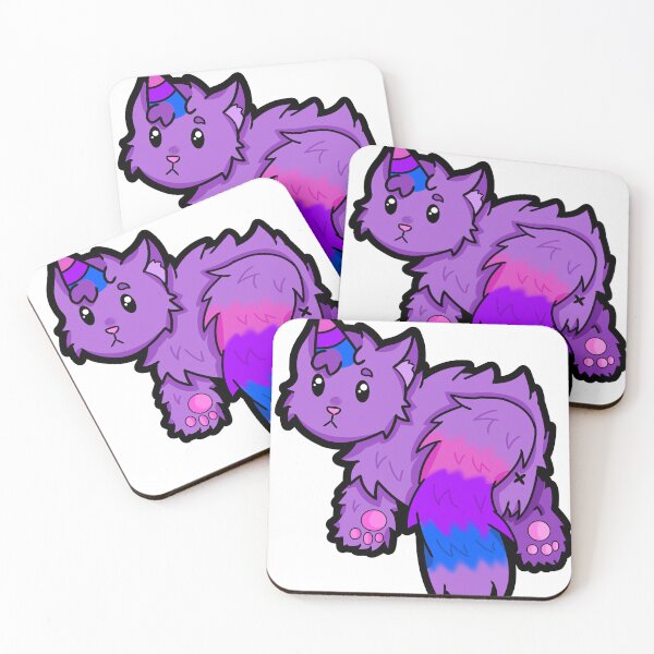 Item preview, Bi Unicorn Cat designed and sold by bunbun913.