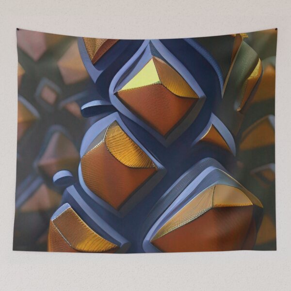 Item preview, Abstract Pyramid Pattern Design designed and sold by bandjdesigns.