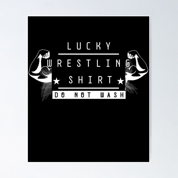 Item preview, Lucky Wrestling Shirt Do Not Wash, National Wrestling Day  designed and sold by SarahMohanad.