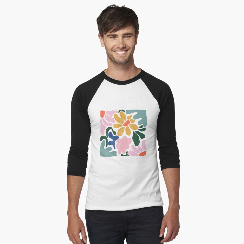 Item preview, Baseball ¾ Sleeve T-Shirt designed and sold by xbyyasmin.