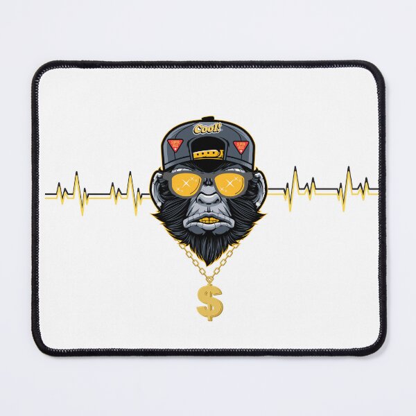 Item preview, Cool Ape Pulse Heartbeat designed and sold by DesignbyOkoto.