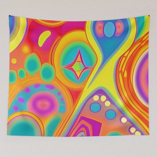 Item preview, Psychedelic Abstract Pattern Design designed and sold by bandjdesigns.