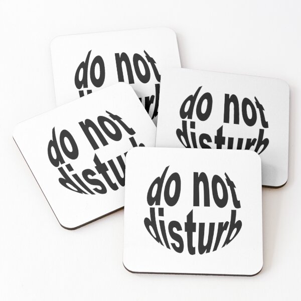 Item preview, Do not disturb rounded designed and sold by nataliabrito.