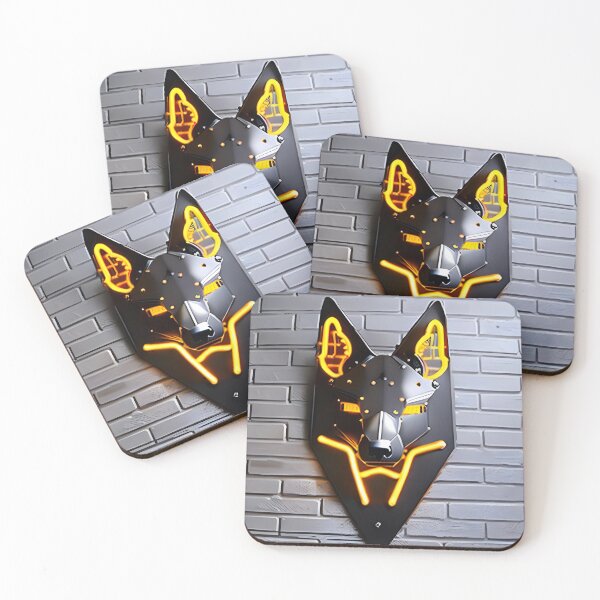 Item preview, Coyote mask designed and sold by Holohydra.