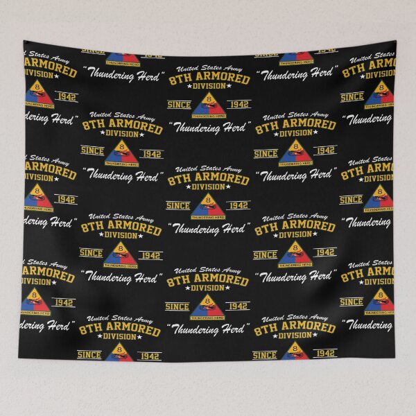 Item preview, 8th Armored Division designed and sold by EstherDoyle.
