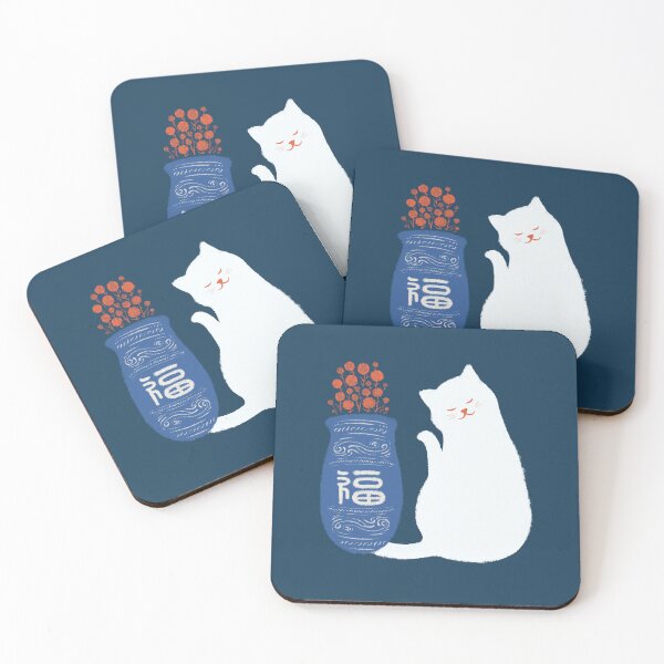 Item preview, Abstraction minimal cat 30 happy seollal new year designed and sold by jimmytan.