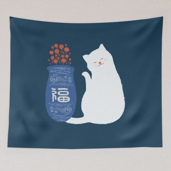 Item preview, Abstraction minimal cat 30 happy seollal new year designed and sold by jimmytan.