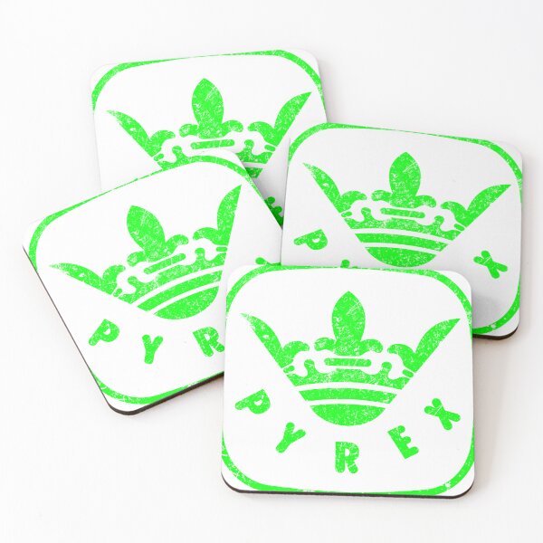 Item preview, Copy of Pyrex King King green distressed designed and sold by tangentllc.
