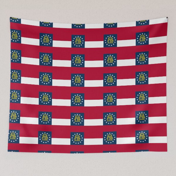 Item preview, GEORGIA Flag designed and sold by dewi5.