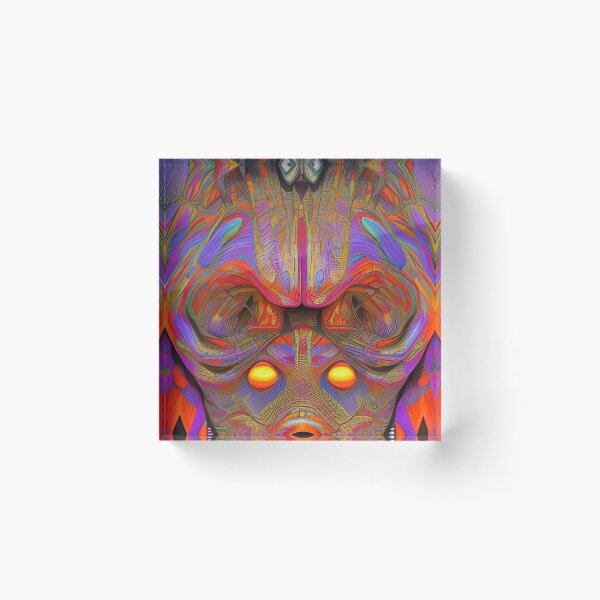 Item preview, Colorful Psychedelic Abstract Design designed and sold by bandjdesigns.