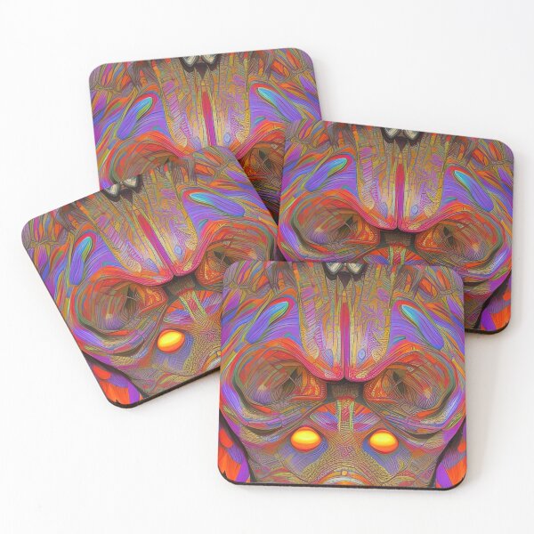 Item preview, Colorful Psychedelic Abstract Design designed and sold by bandjdesigns.