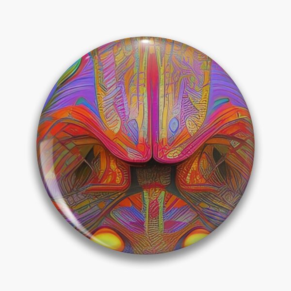 Item preview, Colorful Psychedelic Abstract Design designed and sold by bandjdesigns.