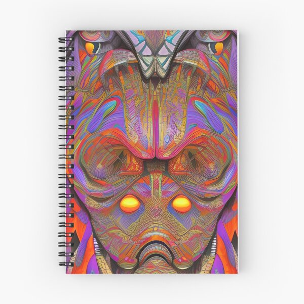 Item preview, Colorful Psychedelic Abstract Design designed and sold by bandjdesigns.