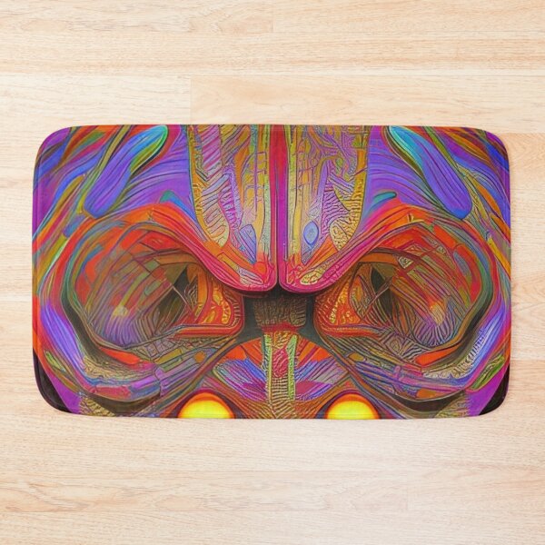Item preview, Colorful Psychedelic Abstract Design designed and sold by bandjdesigns.