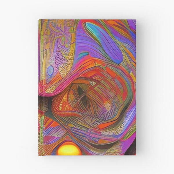Item preview, Colorful Psychedelic Abstract Design designed and sold by bandjdesigns.