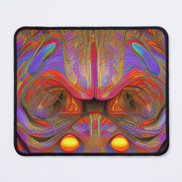 Item preview, Colorful Psychedelic Abstract Design designed and sold by bandjdesigns.