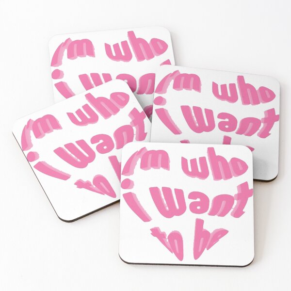 Item preview, I'm who I want to be heart designed and sold by nataliabrito.