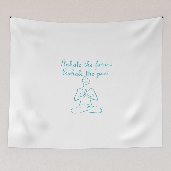 Item preview, Inhale the future exhale the past | yoga | yoga lover | fitness lover | designed and sold by AliH72.