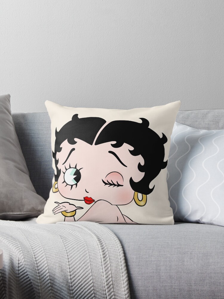 Betty Boop Kiss Pillow