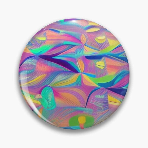 Item preview, Colorful Psychedelic Abstract Design designed and sold by bandjdesigns.