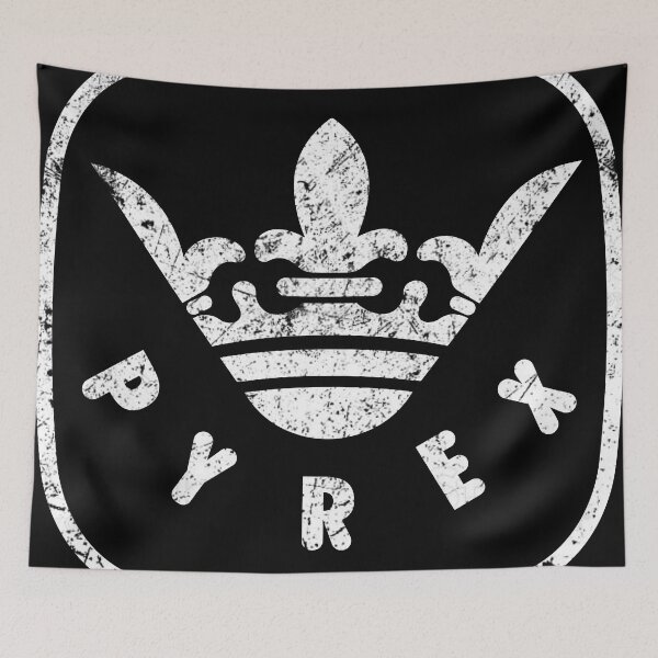 Item preview, Copy of Pyrex King King white distressed designed and sold by tangentllc.