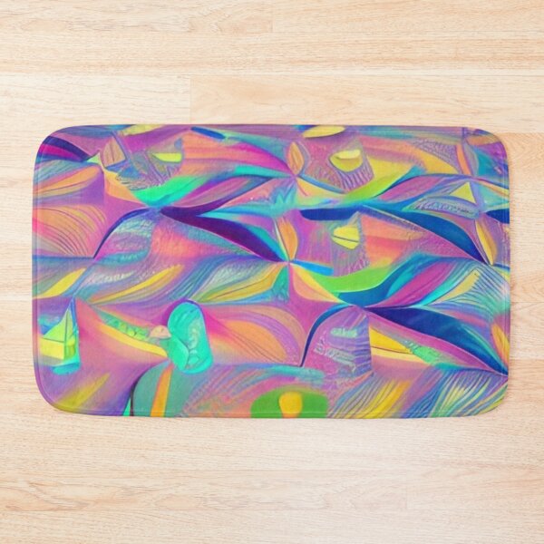 Item preview, Colorful Psychedelic Abstract Design designed and sold by bandjdesigns.