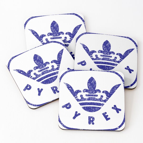 Item preview, Copy of Pyrex King King blue distressed designed and sold by tangentllc.