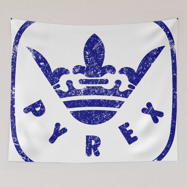 Item preview, Copy of Pyrex King King blue distressed designed and sold by tangentllc.