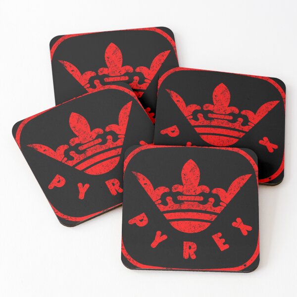 Item preview, Copy of Pyrex King King red distressed designed and sold by tangentllc.