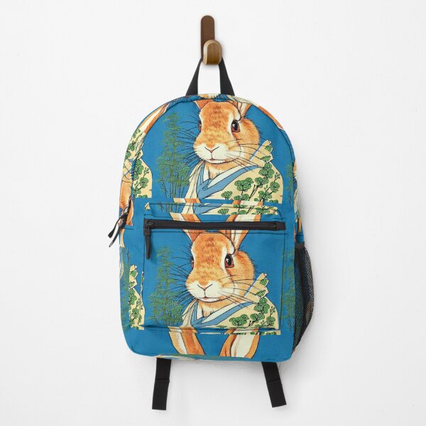 Item preview, Long Eared Flemish Giant Rabbit Bunny with Florals designed and sold by wigobun.