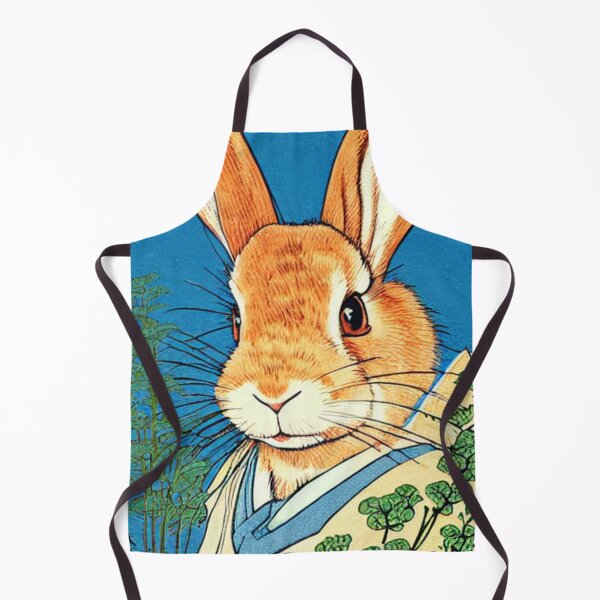 Item preview, Long Eared Flemish Giant Rabbit Bunny with Florals designed and sold by wigobun.
