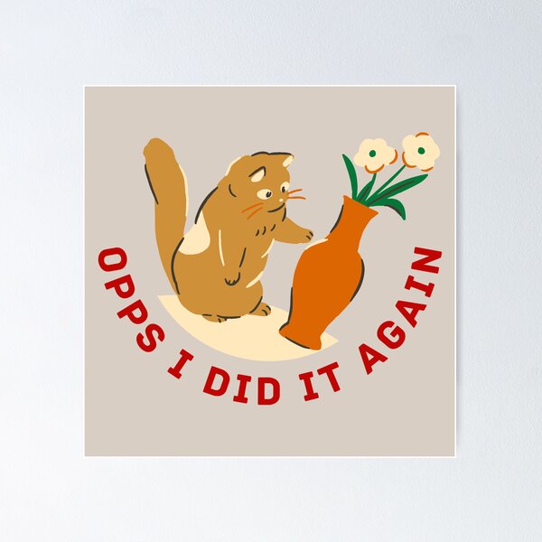 Item preview, Opps I Did It Again designed and sold by JollyHobby.