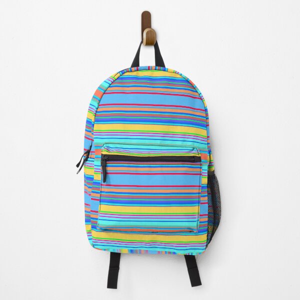 Item preview, colourful striped pattern designed and sold by Akashdigiart.