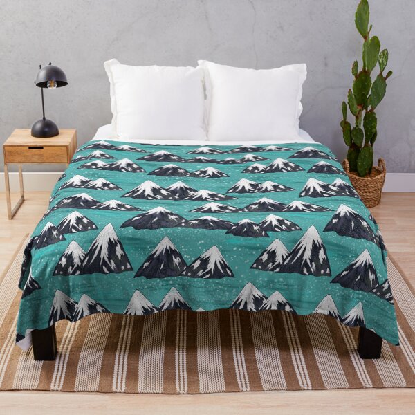 Item preview, Mountain peaks in snow designed and sold by Vera Styles.