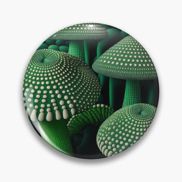 Item preview, Mars Fantasy Mushroom Spore Art designed and sold by forwardthinker.
