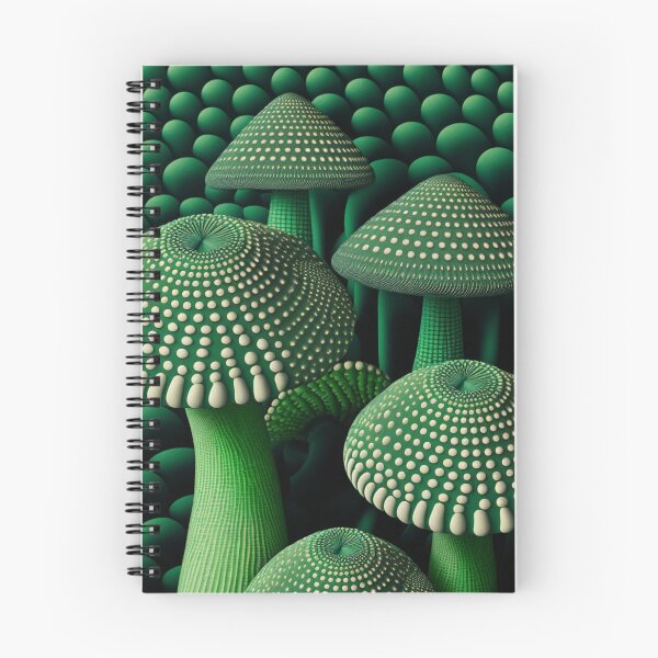 Item preview, Mars Fantasy Mushroom Spore Art designed and sold by forwardthinker.