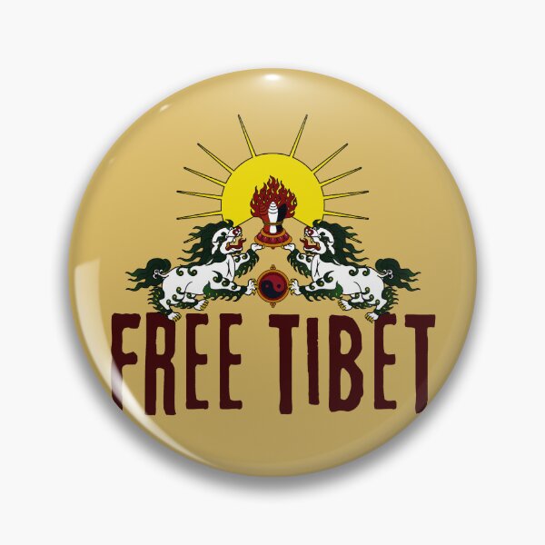 Item preview, Free Tibet designed and sold by ViewerEqualsPhoton.