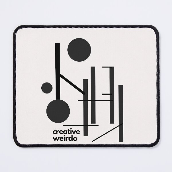 Item preview, Creative Weirdo with Bauhaus Style Design designed and sold by karabullock.