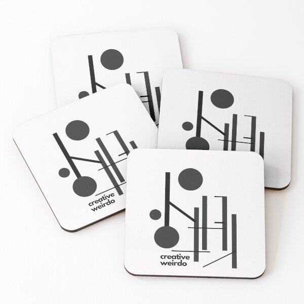 Item preview, Creative Weirdo with Bauhaus Style Design designed and sold by karabullock.